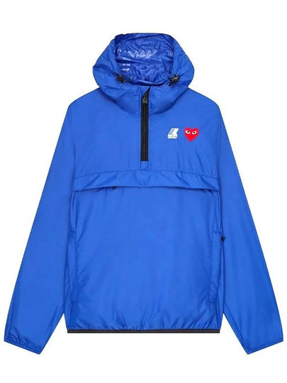 Logo Patch Anorak Blue - COMME DES GARCONS - BALAAN 2