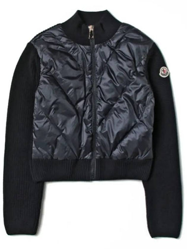 Kids Logo Knit Mix Padding 9B000 03 M1447 742 - MONCLER - BALAAN 1