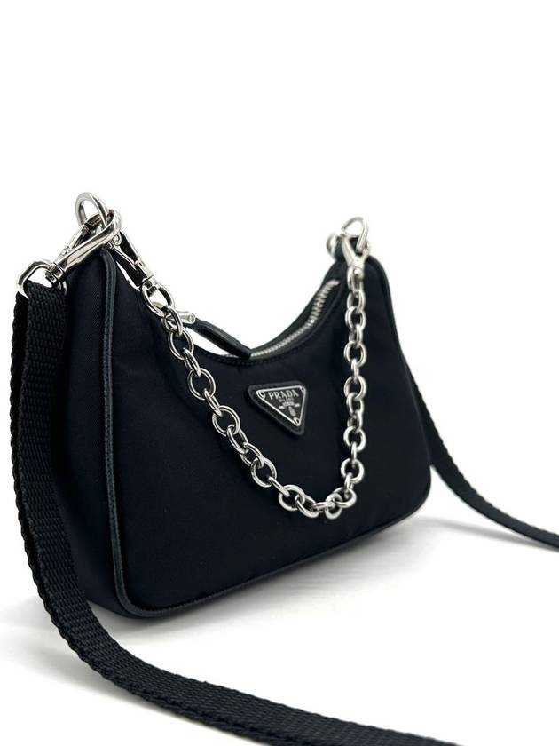 1TT122 Tesuto nylon re edition mini 2way hobo bag - PRADA - BALAAN 4