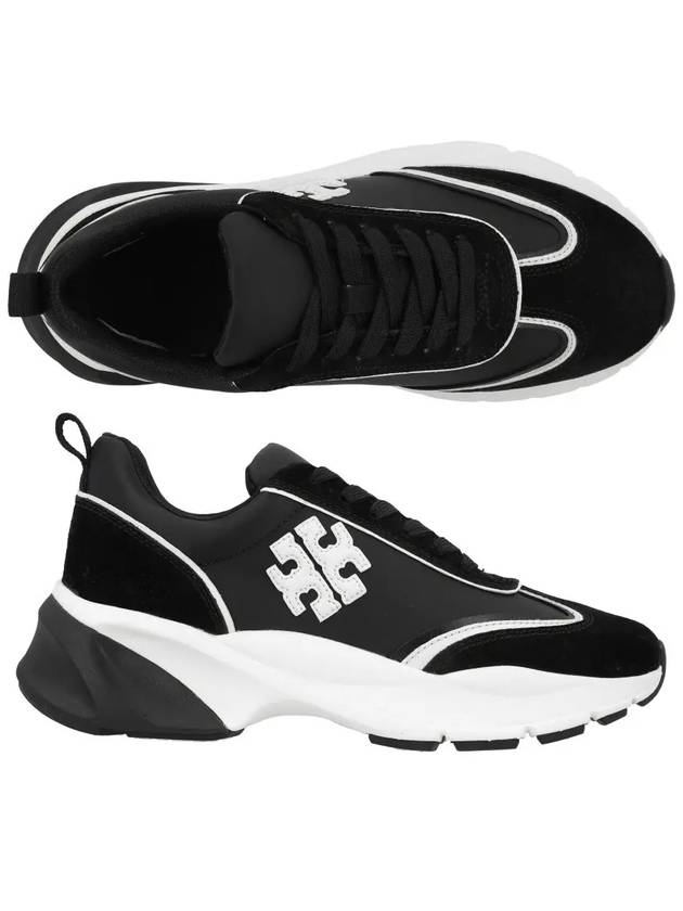 Good Luck Low Top Sneakers Black - TORY BURCH - BALAAN 4