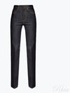 Clyde Flared Straight Jeans Black - SAINT LAURENT - BALAAN 2