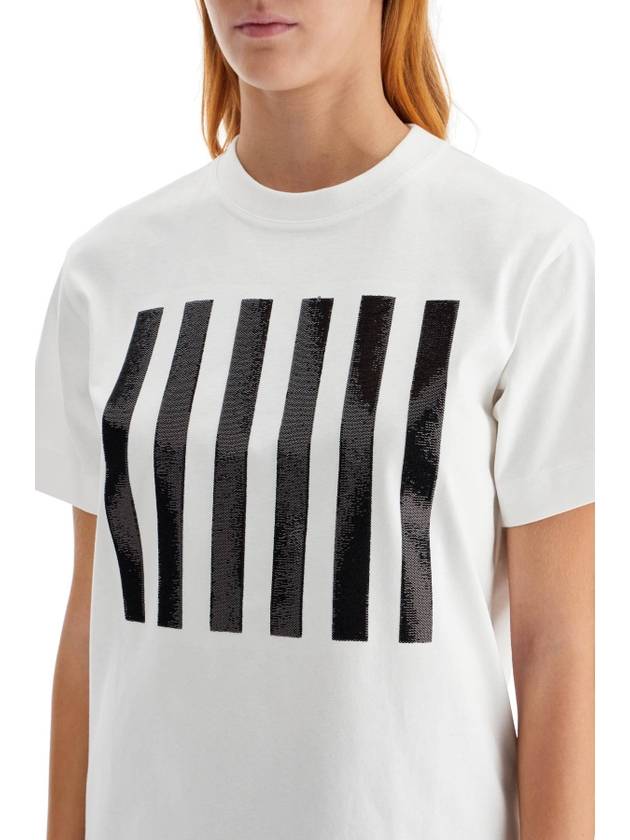 t-shirt the stripe box tee - MARC JACOBS - BALAAN 4