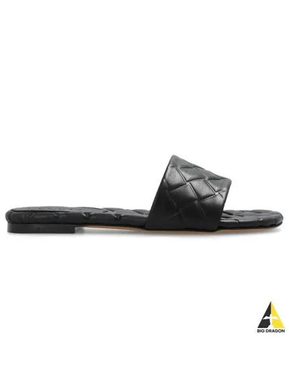 Flat Amy Slippers Black - BOTTEGA VENETA - BALAAN 2