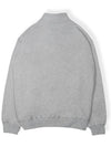 Overfit Flame Half Zip-up Gray - FOREEDCLUB - BALAAN 3