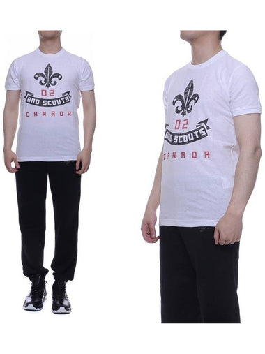 Men's shortsleeved Tshirt S74GD0369_S22507_100 - DSQUARED2 - BALAAN 1