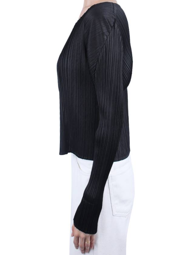 Pleated Please PP47 JO10615 Basic Cardigan - ISSEY MIYAKE - BALAAN 5