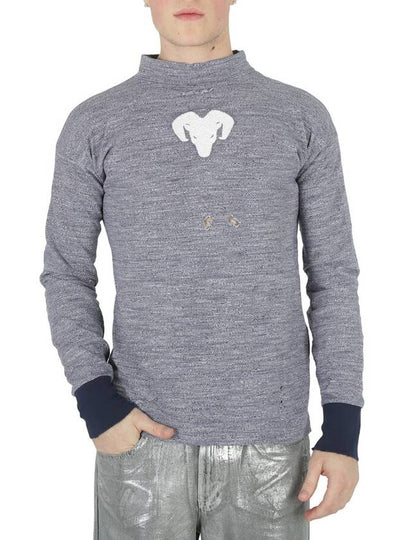 Animal Totem Long Sleeve T-Shirt Gray - MAISON MARGIELA - BALAAN 2