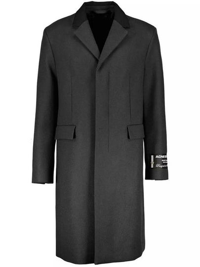 Tailored Wool Blend Single Coat Dark Grey - ACNE STUDIOS - BALAAN 2