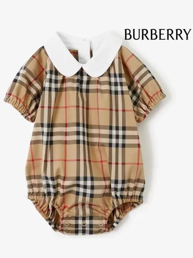 Kids Kids Training Wear Overall Set 8069154 A7028 ARCHIVEBEIGEIPCHK - BURBERRY - BALAAN 3