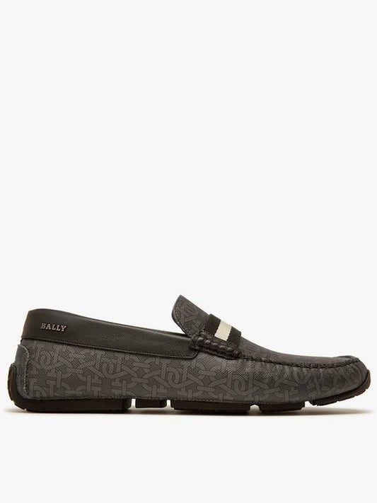 Pierce T Driving Shoes Charcoal - BALLY - BALAAN 2