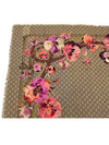 GG Flower Square Shawl Wool Muffler Pink - GUCCI - BALAAN 6