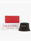 VLTN Print Bucket Hat Black - VALENTINO - BALAAN 5