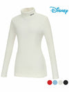 Women s Turtleneck Brushed Long Sleeve T Shirt DL3LTS081 - DISNEY GOLF - BALAAN 2