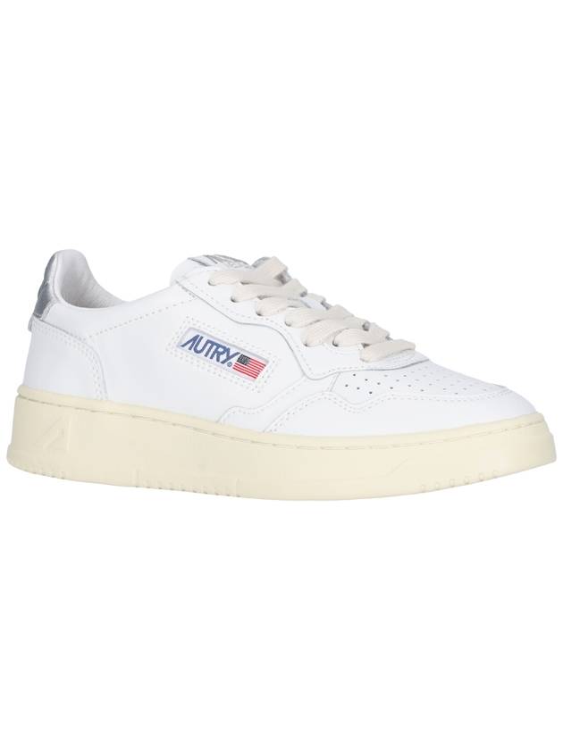 Medalist Silver Tab Low Top Sneakers White - AUTRY - BALAAN 3