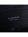 Grained Leather Gusset Clutch Bag Black - GIVENCHY - BALAAN.