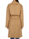 Totem Belt Virgin Wool Single Coat Camel - MAX MARA - BALAAN 4