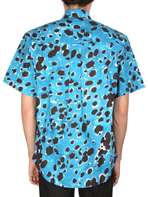 pop dot print short sleeve shirt - MARNI - BALAAN 4