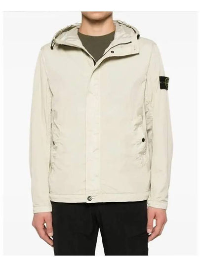 4100092 Crinkle Reps R-NY Wind Resistant Anti Drop Hooded Jacket Sand - STONE ISLAND - BALAAN 2