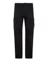 Lens Wappen Cargo Straight Pants Black - CP COMPANY - BALAAN 2