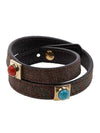 Crown Me Paisley Bracelet Brown - ETRO - BALAAN 2