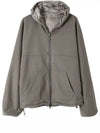 Diamond CD Logo Reversible Zip-Up Hoodie Beige - DIOR - BALAAN 2