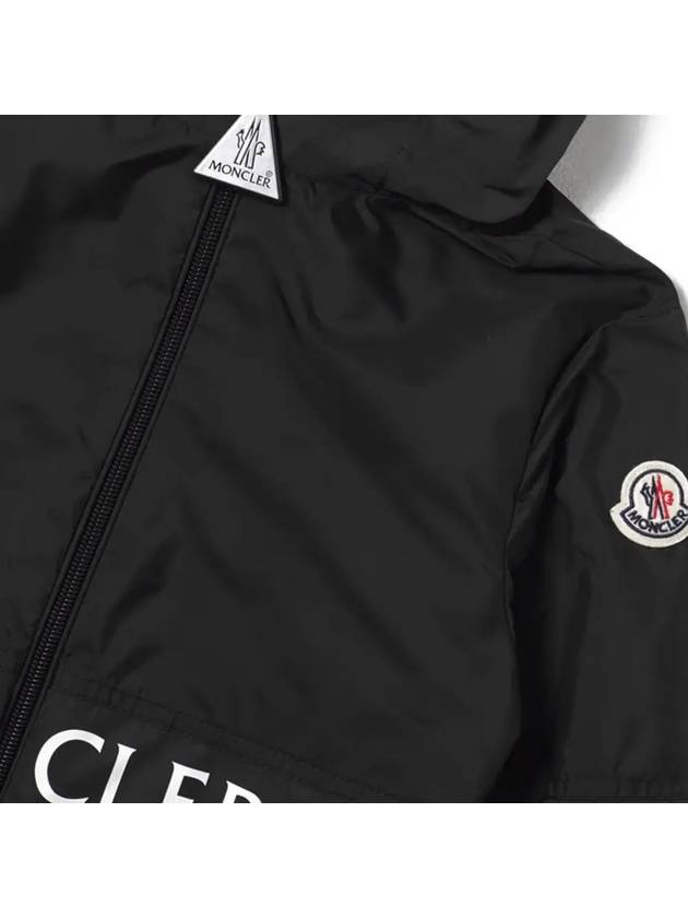 Kids Jolly Logo Hooded Jacket 1A000 64 5968E 999 - MONCLER - BALAAN 4