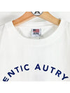 Round Logo Short Sleeve T-Shirt White - AUTRY - BALAAN 3