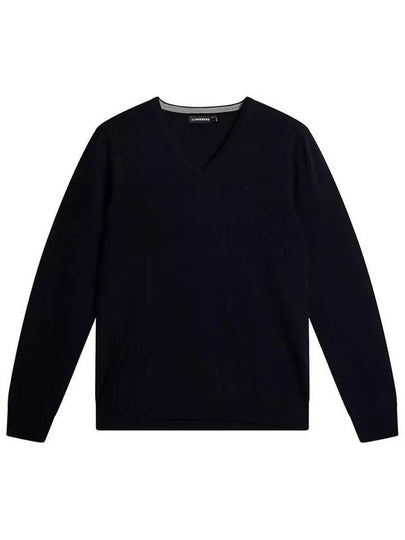 Lymann Merino V-Neck Knit Top Navy - J.LINDEBERG - BALAAN 2