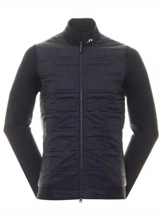 Men's Quilt Hybrid Jacket Navy - J.LINDEBERG - BALAAN 2