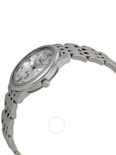 Omega De Ville Prestige Silver Diamond Dial Ladies Watch 42410276052001 - OMEGA - BALAAN 2