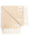 Johnstones of Elgin Scarf HB0210 OATMEAL Unisex - JOHNSTONS OF ELGIN - BALAAN 4