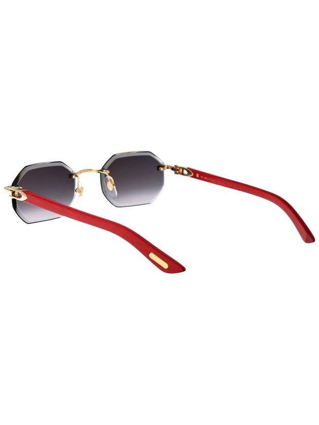 Sunglasses CT0439S 003 GOLD - CARTIER - BALAAN 5