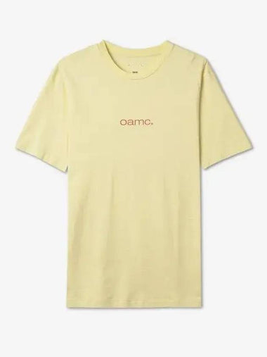 Speed T Shirt Light Yellow 23E28OAJ11COT00744745 - OAMC - BALAAN 1