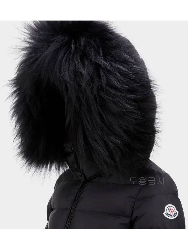 Padded jumper unisex Abel shearling black 8A 10A - MONCLER - BALAAN 3