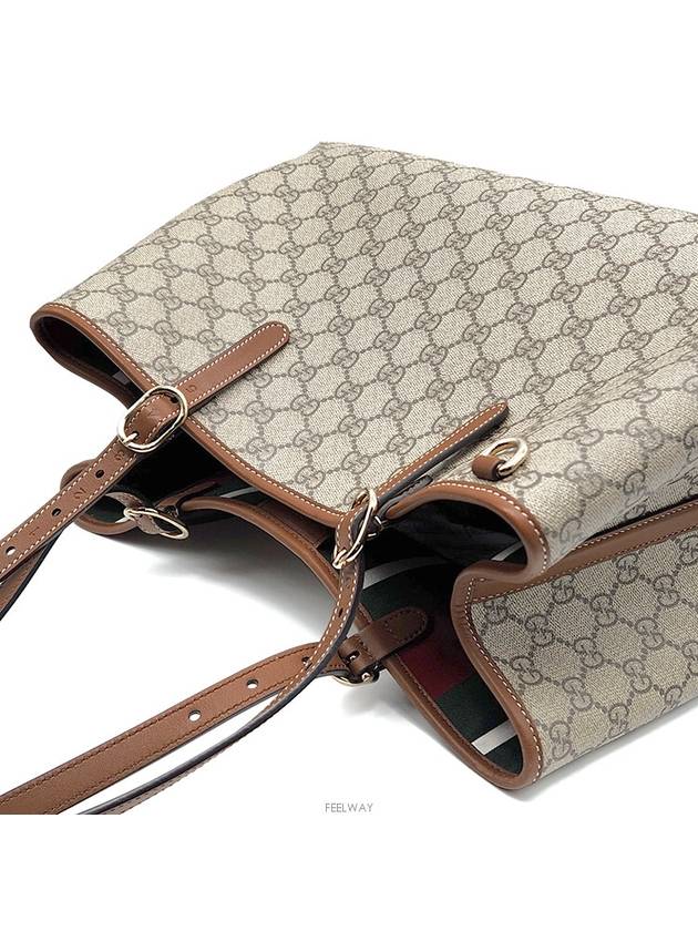 GG emblem medium shoulder bag 815213 L840094 - GUCCI - BALAAN 6