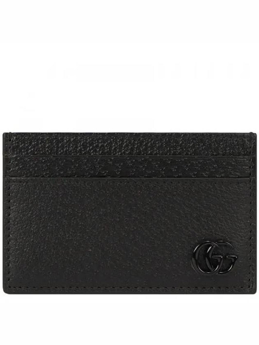 GG Marmont Card Wallet Black - GUCCI - BALAAN 2