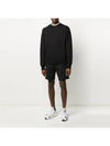 Classic Back Logo Cotton Sweatshirt Black - Y-3 - BALAAN 4