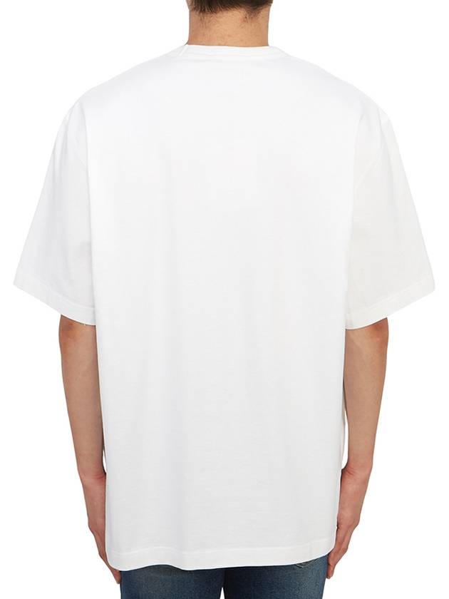 Module Logo Cotton Short Sleeve T-Shirt White - STUDIO NICHOLSON - BALAAN 4