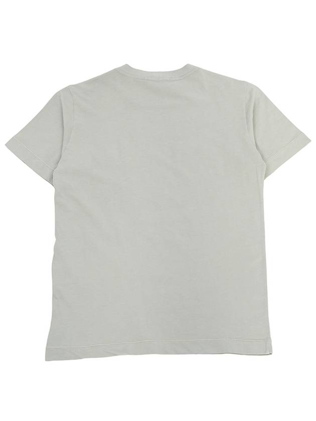 Kids 30/1 Cotton Jersey Short Sleeve T-Shirt Pearl Grey - STONE ISLAND - BALAAN 3