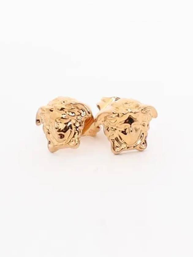 Medusa Head Stud Earrings Gold - VERSACE - BALAAN 2