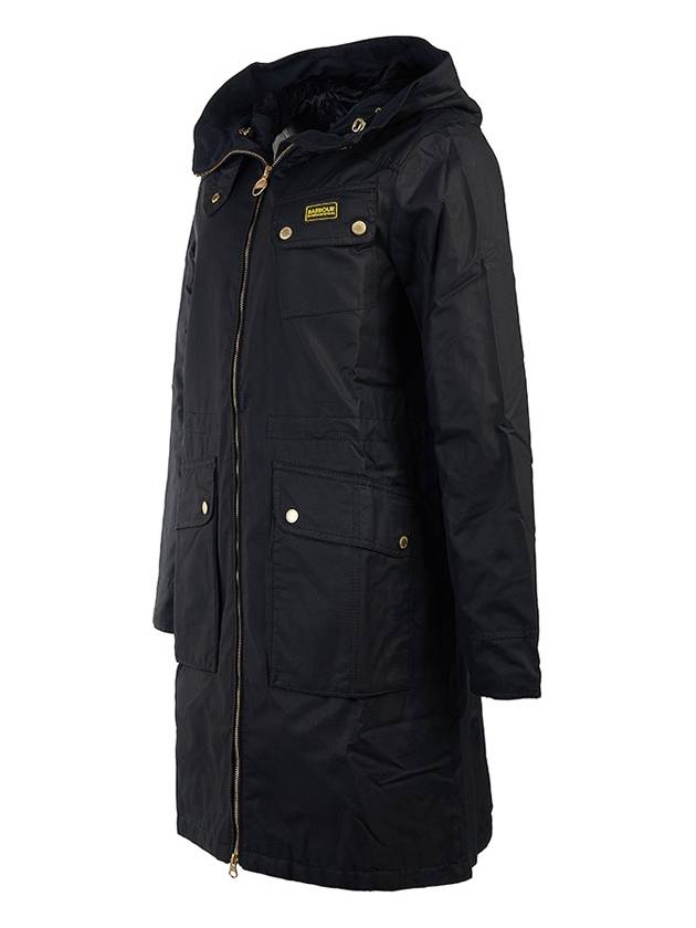 Monaco Wax Jacket Black - BARBOUR - BALAAN 3