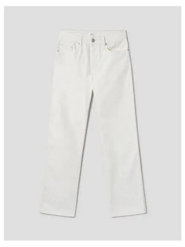 4 hour time deal straight fit pants trousers natural white domestic product - AMI - BALAAN 1