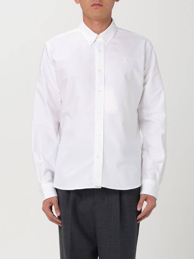 De Coeur Classic Long Sleeve Shirt White - AMI - BALAAN 2