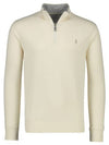 Pony Logo Half Zip-up Sweatshirt Cream - POLO RALPH LAUREN - BALAAN 2