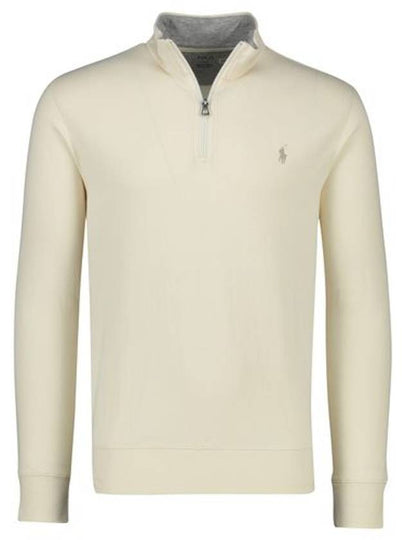 Pony Logo Half Zip-up Sweatshirt Cream - POLO RALPH LAUREN - BALAAN 2