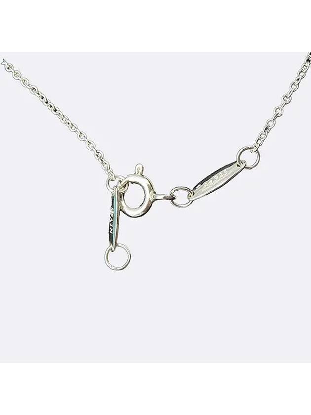 Tiffany ELSA PERETI Color by the Yard Aquamarine Pendant Chain Necklace - TIFFANY & CO. - BALAAN 3