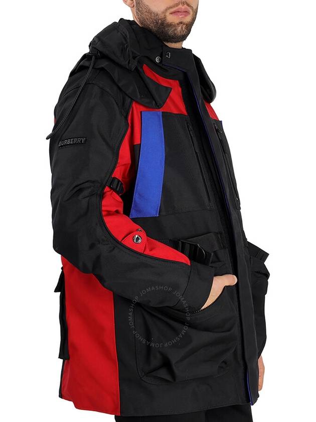 Safari Hooded Jacket Multicolor - BURBERRY - BALAAN 3