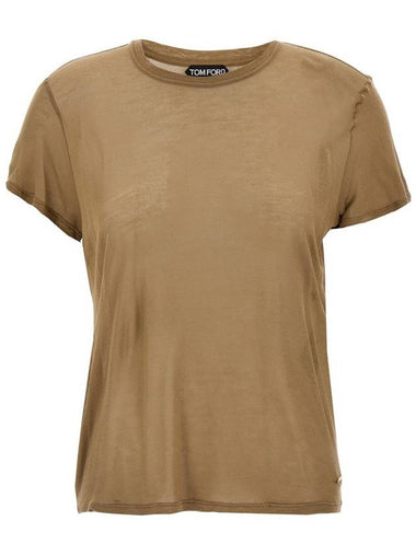 Tom Ford Bamboo T-Shirt - TOM FORD - BALAAN 1