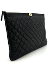 Caviar gold boy clutch large - CHANEL - BALAAN 4