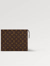 Poche Toilet Monogram Canvas Pouch Bag Brown - LOUIS VUITTON - BALAAN 5